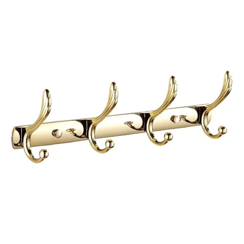 Wandgarderobe, stilvoller Kleiderständer für Hüte und Mäntel, perfekte Aufbewahrungslösung für den Eingangsbereich, platzsparende Kleiderhaken für einfache Organisation von Generisch
