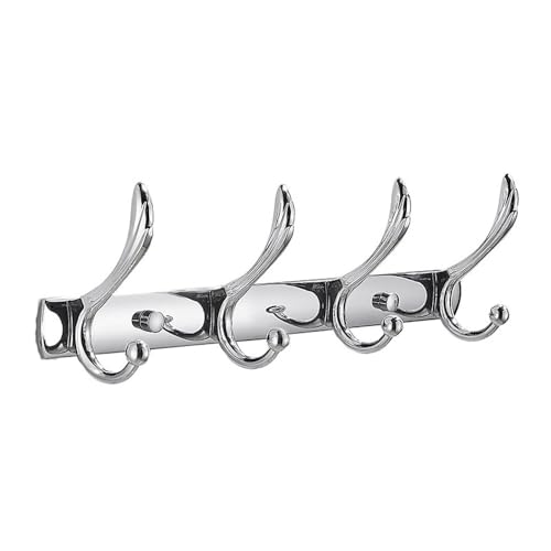 Wandgarderobe, stilvoller Kleiderständer für Hüte und Mäntel, perfekte Aufbewahrungslösung für den Eingangsbereich, platzsparende Kleiderhaken für einfache Organisation von Generisch