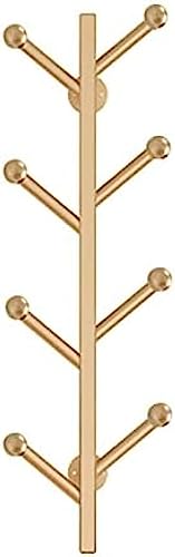 Wandgarderobe, vertikaler Aufhänger für die Organisation von Kleidung im Schrank, Bad, Küche, Schlafzimmer, Veranda, Wohnzimmer, Eingang, Baumstil, dekorativer Haken von Generisch