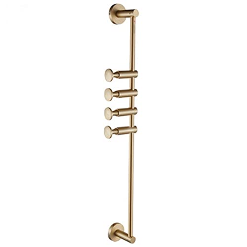 Wandgarderobe – Höhenverstellbare Metallhaken, modernes Design für Hüte, Jacken und Taschen, perfekt für Eingangsbereich und Schlafzimmer Wandgarderobe – Höhenverstellbare Metallhaken, modernes Design für Hüte, Jacken und Taschen, perfekt für Eingangsbereich und Schlafzimmer von Generisch