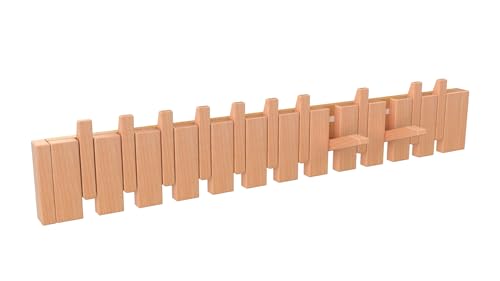 Wandgarderobenhaken aus Holz, natürliches Massivholz für Schrank, Küche, Schlafzimmer, Badezimmer, Eingangsbereich Wandgarderobenhaken aus Holz, natürliches Massivholz für Schrank, Küche, Schlafzimmer, Badezimmer, Eingangsbereich von Generisch