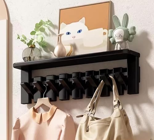 Wandgarderobenhaken aus Holz, natürliches Massivholz für Schrank, Küche, Schlafzimmer, Badezimmer, Eingangsbereich Wandgarderobenhaken aus Holz, natürliches Massivholz für Schrank, Küche, Schlafzimmer, Badezimmer, Eingangsbereich von Generisch