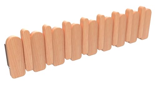 Wandgarderobenhaken aus Holz, natürliches Massivholz für Schrank, Küche, Schlafzimmer, Badezimmer, Eingangsbereich Wandgarderobenhaken aus Holz, natürliches Massivholz für Schrank, Küche, Schlafzimmer, Badezimmer, Eingangsbereich von Generisch