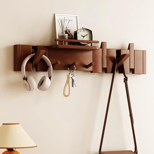 Wandgarderobenhaken aus Holz, natürliches Massivholz für Schrank, Küche, Schlafzimmer, Badezimmer, Eingangsbereich Wandgarderobenhaken aus Holz, natürliches Massivholz für Schrank, Küche, Schlafzimmer, Badezimmer, Eingangsbereich von Generisch
