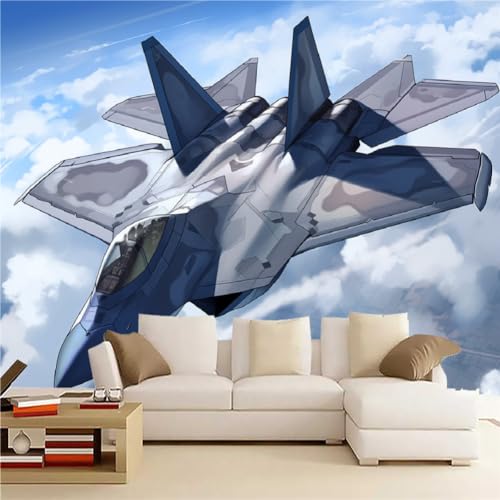 Wandgemälde 3D J-20 Art Fototapete Premium Leinwandstoff Kämpfer Hochauflösender Digitaldruck 366 x 254 cm Vlies Tapeten Moderne Wandtapete Wohnzimmer Schlafzimmer Wandgemälde 3D J-20 Art Fototapete Premium Leinwandstoff Kämpfer Hochauflösender Digitaldruck 366 x 254 cm Vlies Tapeten Moderne Wandtapete Wohnzimmer Schlafzimmer von Generisch