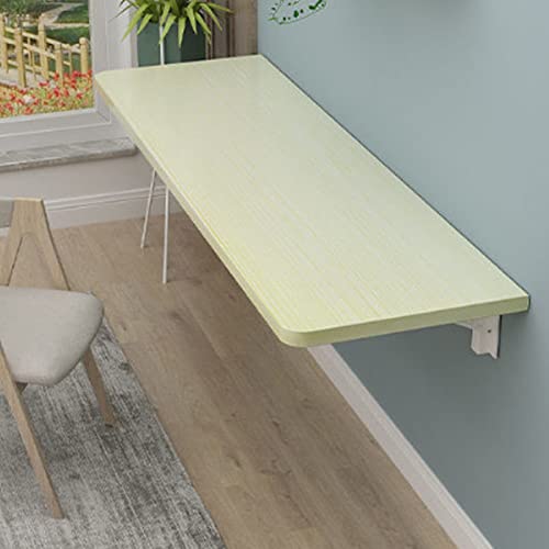 Wandklapptisch - Vielseitiger Computer- & Küchentisch Platzsparender Hängetisch für Balkon Badezimmer Außenbereich - Stilvoller & funktionaler flacher Schreibtisch Wandklapptisch - Vielseitiger Computer- & Küchentisch Platzsparender Hängetisch für Balkon Badezimmer Außenbereich - Stilvoller & funktionaler flacher Schreibtisch von Generisch