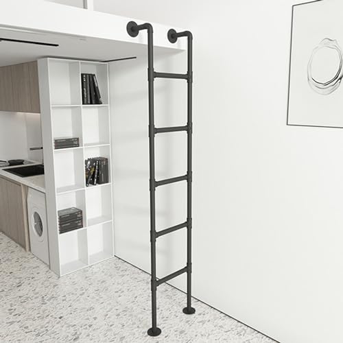 Wandmontierte Etagenbettleiter, verstellbare Höhe, Ersatzleiter für Dachboden- und Wohnwagenbetten, ideal für Zuhause und Büro von Generisch