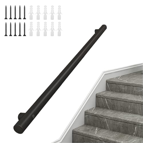 Wandmontierte Treppe il – Rutschfestes Edelstahlrohrgeländer für Sicherheit im Innen- und Außenbereich – Geländer und Handtuchhalter im Industriestil, Schmiedeeisernes Design Wandmontierte Treppe il – Rutschfestes Edelstahlrohrgeländer für Sicherheit im Innen- und Außenbereich – Geländer und Handtuchhalter im Industriestil, Schmiedeeisernes Design von Generisch