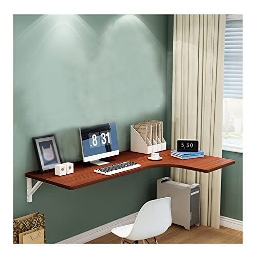 Wandmontierter, klappbarer Schreibtisch, L-förmiger Ecktisch, platzsparendes Bock-Design, schwebendes Regal für Zuhause, Büro und Küche, mehrere praktische und stilvolle Lösung Wandmontierter, klappbarer Schreibtisch, L-förmiger Ecktisch, platzsparendes Bock-Design, schwebendes Regal für Zuhause, Büro und Küche, mehrere praktische und stilvolle Lösung von Generisch