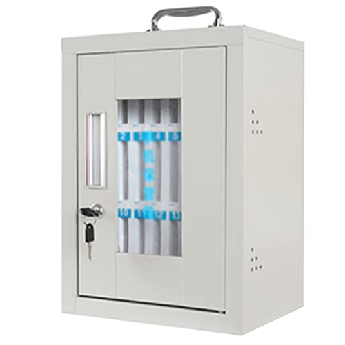 Wandmontierter Handy-Sicherheitsschrank mit 24, 32, 48, 60 Fächern, transparent, abschließbar, für Restaurants, Mobiltelefone, sichere Ladestation Wandmontierter Handy-Sicherheitsschrank mit 24, 32, 48, 60 Fächern, transparent, abschließbar, für Restaurants, Mobiltelefone, sichere Ladestation von Generisch