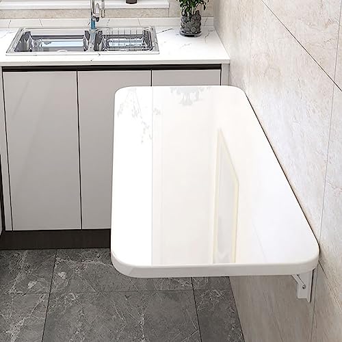 Wandmontierter Klappschreibtisch für kleine Räume – platzsparender Waschtisch Küche & Esszimmerlösung – Schwebender Wandschreibtisch für Home Office & Compact Living Wandmontierter Klappschreibtisch für kleine Räume – platzsparender Waschtisch Küche & Esszimmerlösung – Schwebender Wandschreibtisch für Home Office & Compact Living von Generisch