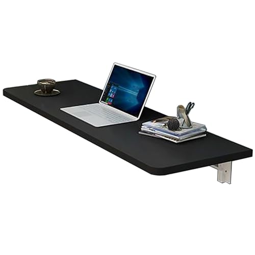 Wandmontierter Klapptisch, Schweberegal aus Holz, platzsparender Dropdown-Tisch, Küchen-Klapptisch, 70 kg Tragkraft, vielseitiges und stilvolles Wandregal für Home Office Wandmontierter Klapptisch, Schweberegal aus Holz, platzsparender Dropdown-Tisch, Küchen-Klapptisch, 70 kg Tragkraft, vielseitiges und stilvolles Wandregal für Home Office von Generisch