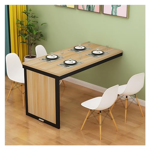 Wandmontierter Klapptisch, platzsparend, schwebender Schreibtisch, faltbare Werkbank für Küche, Waschküche, Restaurant, Büro Wandmontierter Klapptisch, platzsparend, schwebender Schreibtisch, faltbare Werkbank für Küche, Waschküche, Restaurant, Büro von Generisch