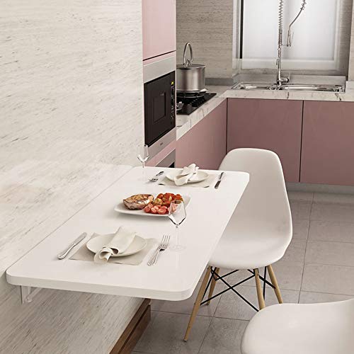 Wandmontierter Klapptisch, platzsparender Schreibtisch für Zuhause, Büro, Schlafzimmer, Badezimmer oder Balkon, vielseitige und stilvolle kompakte Lösung von Generisch