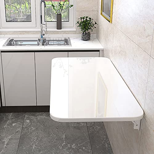 Wandmontierter Klapptisch, platzsparender Schreibtisch für kleine Räume, schwimmender Arbeitsplatz, vielseitiger Ess- und Waschtisch, ideal für Zuhause, Büro und Küche Wandmontierter Klapptisch, platzsparender Schreibtisch für kleine Räume, schwimmender Arbeitsplatz, vielseitiger Ess- und Waschtisch, ideal für Zuhause, Büro und Küche von Generisch