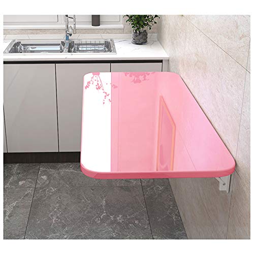 Wandmontierter Klapptisch, unsichtbarer Esstisch für kleine Räume, kompakte Küchenkonsole & Notebook-Arbeitsplatz, Drop-Blatt-Schreibtisch für Home Office & Esszimmer von Generisch