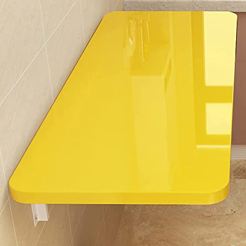 Wandmontierter Klapptisch für kleine Räume, Holzschreibtisch mit schwebendem Design, ideal für Zuhause, Büro, Küche, Bar oder Esszimmer, platzsparende Lösung Wandmontierter Klapptisch für kleine Räume, Holzschreibtisch mit schwebendem Design, ideal für Zuhause, Büro, Küche, Bar oder Esszimmer, platzsparende Lösung von Generisch
