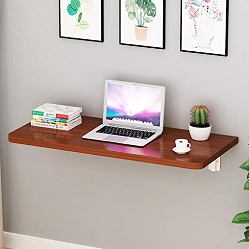 Wandmontierter Klapptisch mit vielseitigem Computertisch und Esstisch, platzsparendes Design, erhältlich in Holz/Rotbraun/Schwarz/Weiß, 48,3 cm Größe Wandmontierter Klapptisch mit vielseitigem Computertisch und Esstisch, platzsparendes Design, erhältlich in Holz/Rotbraun/Schwarz/Weiß, 48,3 cm Größe von Generisch
