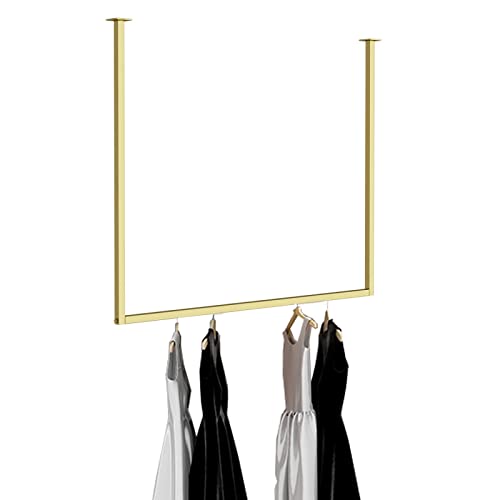 Wandmontierter Kleiderständer mit Hängeregal für die Organisation von Kleidung im Schlafzimmer oder im gewerblichen Raum Wandmontierter Kleiderständer mit Hängeregal für die Organisation von Kleidung im Schlafzimmer oder im gewerblichen Raum von Generisch
