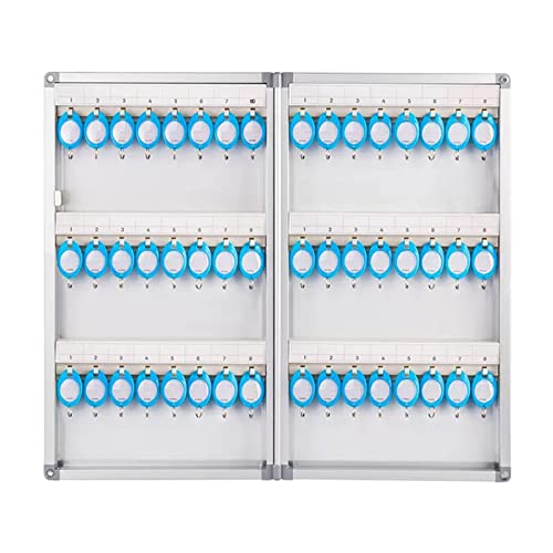 Wandmontierter Schlüsselkasten, doppelseitiger Aluminium-Schlüsselkasten für 12–120 Schlüssel, für Zuhause, Büro und Geschäft Wandmontierter Schlüsselkasten, doppelseitiger Aluminium-Schlüsselkasten für 12–120 Schlüssel, für Zuhause, Büro und Geschäft von Generisch