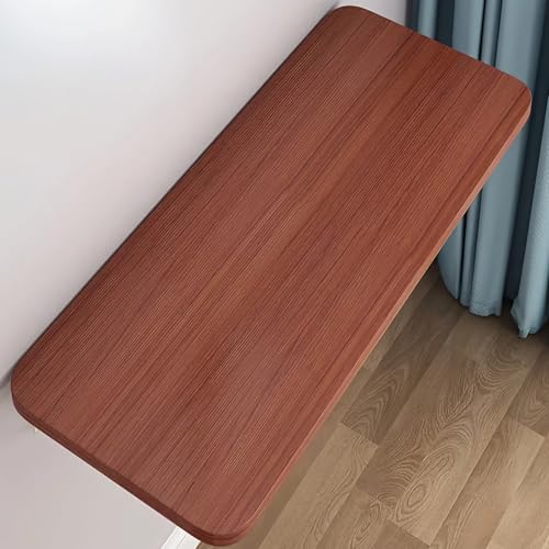 Wandmontierter Schreibtisch, multifunktionaler faltbarer Tisch, stabiler Massivholztisch für Esszimmer, Schlafzimmer, Büro, 80 x 40 cm Wandmontierter Schreibtisch, multifunktionaler faltbarer Tisch, stabiler Massivholztisch für Esszimmer, Schlafzimmer, Büro, 80 x 40 cm von Generisch