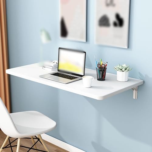 Wandmontierter schwebender Tisch – ile Drop-Leaf für Büro, Waschküche, Küche und Bar, platzsparende Werkbank und Computer für Kinder und Erwachsene Wandmontierter schwebender Tisch – ile Drop-Leaf für Büro, Waschküche, Küche und Bar, platzsparende Werkbank und Computer für Kinder und Erwachsene von Generisch