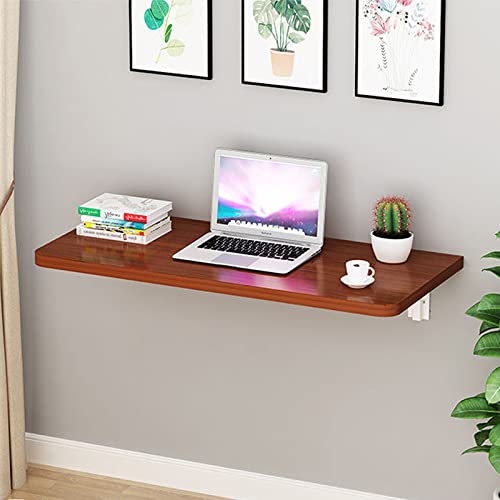 Wandmontierter schwimmender Schreibtisch Faltbarer Laptop-Arbeitsplatz, platzsparender Klapptisch verstellbar für PC, vielseitige Arbeitsfläche, kompakte Home-Office-Lösung von Generisch