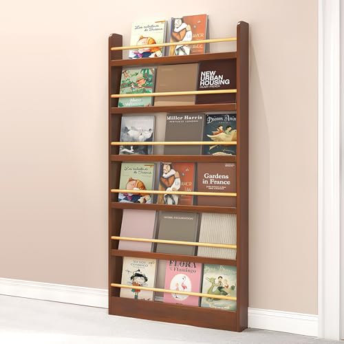 Wandmontiertes Bücherregal für Kinder, 36 Etagen, platzsparendes Bücherregal, AntiDumping-Nizer für Spielzeug, CDs und Bücher, perfekt für Kinderzimmer und Wohnzimmer Wandmontiertes Bücherregal für Kinder, 36 Etagen, platzsparendes Bücherregal, AntiDumping-Nizer für Spielzeug, CDs und Bücher, perfekt für Kinderzimmer und Wohnzimmer von Generisch