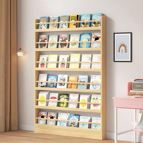 Wandmontiertes Kinder-Bücherregal-Organizer, platzsparend, mehrstöckige Aufbewahrung für Spielzeug, CDs und Bücher, ideal für Kinderzimmer, Zuhause oder Wohnzimmer Wandmontiertes Kinder-Bücherregal-Organizer, platzsparend, mehrstöckige Aufbewahrung für Spielzeug, CDs und Bücher, ideal für Kinderzimmer, Zuhause oder Wohnzimmer von Generisch