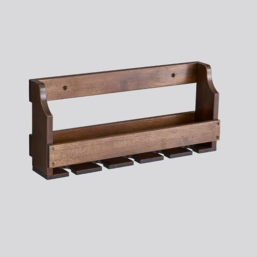 Wandmontiertes Weinregal aus Holz, schwebendes Regal für Flaschen, hohe Kapazität, perfekt für Restaurants, Bars, Küchen, Wohnzimmer, Cafés und Keller Wandmontiertes Weinregal aus Holz, schwebendes Regal für Flaschen, hohe Kapazität, perfekt für Restaurants, Bars, Küchen, Wohnzimmer, Cafés und Keller von Generisch