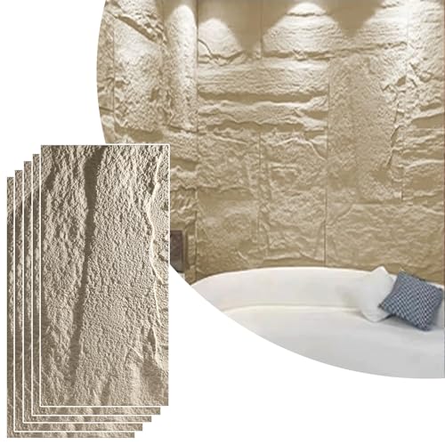 Wandpaneel aus Kunststein, wasserdichtes PU-3D-Dekor für außen und innen, gestapelte Steinverkleidung Wandpaneel aus Kunststein, wasserdichtes PU-3D-Dekor für außen und innen, gestapelte Steinverkleidung von Generisch