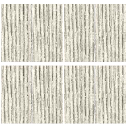 Wandpaneele aus Kunststein, strukturierte 3D-Wandpaneele, wasserdichte Dekoration für Wohnzimmer, Küche, Badezimmer, Abdeckung Wandpaneele aus Kunststein, strukturierte 3D-Wandpaneele, wasserdichte Dekoration für Wohnzimmer, Küche, Badezimmer, Abdeckung von Generisch