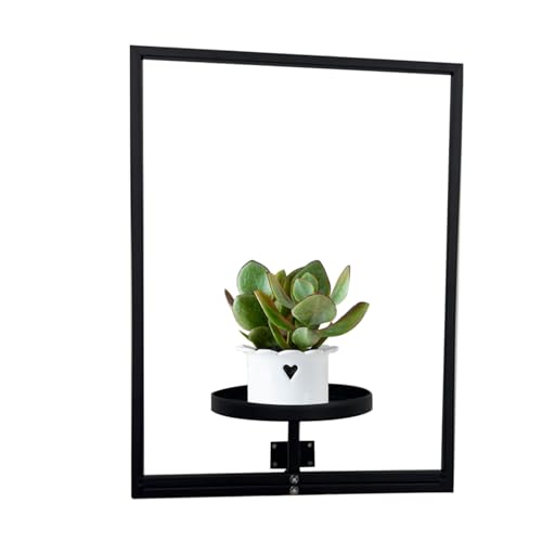 Wandpflanzer - Bilderrahmen Wandpflanzer | Fotorahmen Pflanzerhalter | Wände hängen Terrarien | Metallvase -Blumenmode für Wohnungen Arbeitsplätze oder Bauernhaus -Dekore von Generisch