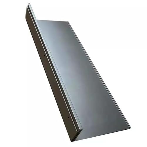 Wandregal, Aluminium-Wandregal, modernes Metallregal, platzsparende Buchaufbewahrung, grau, 110 x 21 x 7,5 cm, stilvolle Wandmontage, für Zuhause und Büro Wandregal, Aluminium-Wandregal, modernes Metallregal, platzsparende Buchaufbewahrung, grau, 110 x 21 x 7,5 cm, stilvolle Wandmontage, für Zuhause und Büro von Generisch