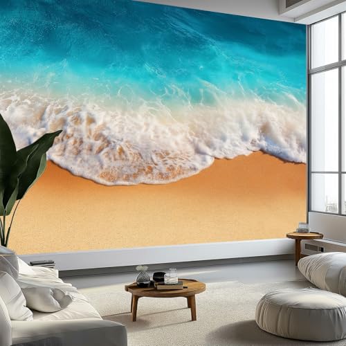 Wandtapete Strand Wellen Natur Landschaft Fototapete Mehrfarbig Vliestapete Bild Dekoration Wand-Dekor, 200 x 140 cm 3D Effekt Tapete Panorama Poster Für Schlafzimmer Wohnzimmer Kinderzimmer Wandtapete Strand Wellen Natur Landschaft Fototapete Mehrfarbig Vliestapete Bild Dekoration Wand-Dekor, 200 x 140 cm 3D Effekt Tapete Panorama Poster Für Schlafzimmer Wohnzimmer Kinderzimmer von Generisch