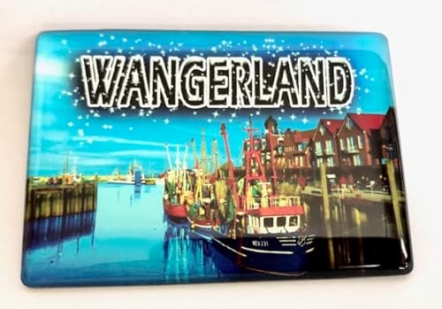 Wangerland Nordsee Deutschland Kühlschrankmagnet Souvenir Reiseandenken Geschenkartikel von Generisch