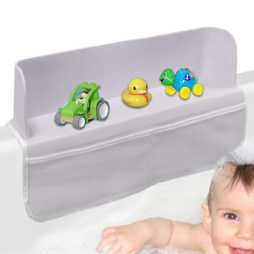 Wannenwasserbildschirm mit Absaugung - Silikonspritzschutz, Badbarriere | 54 × 40 × 10 cm flexibler Schild mit 8 Saugnäpfeln, faltbare Kantenabdeckung zum Aufbewahren von Wasser in der Badezeit in der Wannenwasserbildschirm mit Absaugung - Silikonspritzschutz, Badbarriere | 54 × 40 × 10 cm flexibler Schild mit 8 Saugnäpfeln, faltbare Kantenabdeckung zum Aufbewahren von Wasser in der Badezeit in der von Generisch