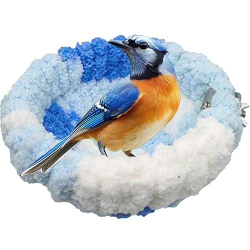 Warmes Winternest für Vögel - Gemütliche Schlafhütte für Sittiche | Plüsch-Hängematte für Käfige | Weiches Korallenvlies, Robustes Design, Leicht zu Reinigen, Unterschlupf für Kleintiere Warmes Winternest für Vögel - Gemütliche Schlafhütte für Sittiche | Plüsch-Hängematte für Käfige | Weiches Korallenvlies, Robustes Design, Leicht zu Reinigen, Unterschlupf für Kleintiere von Generisch