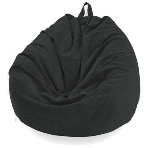 Waschbarer Cord-Sitzsack-Bezug – Premium-Stofftier-Aufbewahrung und Lazy Sofa Lösung für Erwachsene und Kinder von Generisch