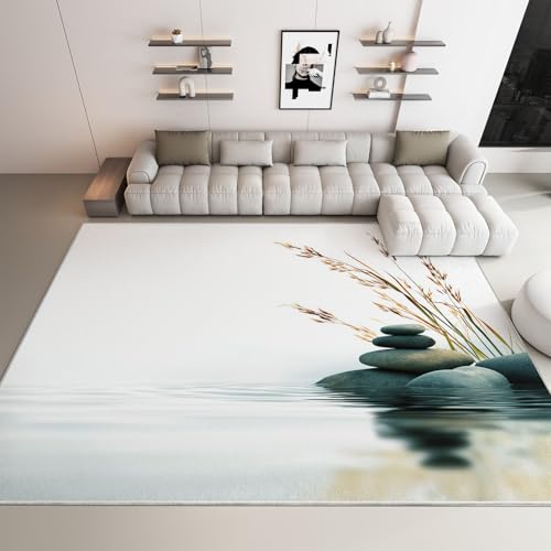 Waschbarer Rutschfester Teppich 120 x 170cm, Stein natürlicher Lebensraum Leichte und Flauschig Matte Strapazierfähig für Flur Eingangsbereich Wohnzimmer Kinderzimmer Teppiche Gegend Waschbarer Rutschfester Teppich 120 x 170cm, Stein natürlicher Lebensraum Leichte und Flauschig Matte Strapazierfähig für Flur Eingangsbereich Wohnzimmer Kinderzimmer Teppiche Gegend von Generisch