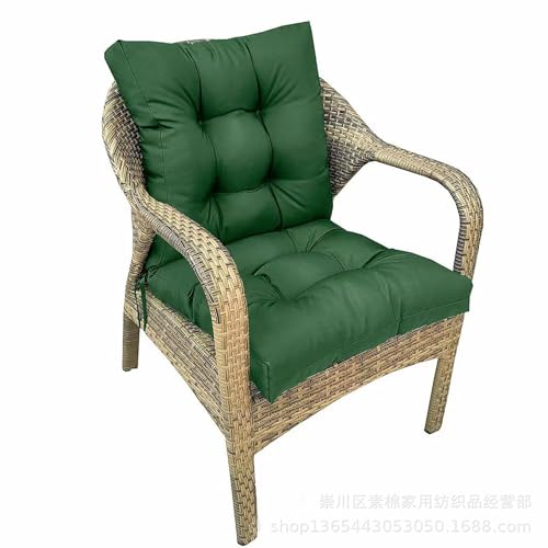 Wasserabweisendes Sitzkissen mit hoher Rückenlehne, dick, wasserdicht, für den Innen- und Außenbereich, passend für Standard-Schaukelstühle, 106 x 53 x 10 cm Wasserabweisendes Sitzkissen mit hoher Rückenlehne, dick, wasserdicht, für den Innen- und Außenbereich, passend für Standard-Schaukelstühle, 106 x 53 x 10 cm von Generisch