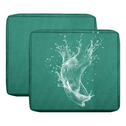 Wasserdicht Sofa Sitzkissenbezug Outdoor mit Reißverschluss, Kissenbezüge, Husse Überzug Bezug Für Sofa Sitzkissen Wetterfest L Form Couch Überzug Für Gartenpolster Wetterfest(Verde,50x55cm(2pcs)) Wasserdicht Sofa Sitzkissenbezug Outdoor mit Reißverschluss, Kissenbezüge, Husse Überzug Bezug Für Sofa Sitzkissen Wetterfest L Form Couch Überzug Für Gartenpolster Wetterfest(Verde,50x55cm(2pcs)) von Generisch