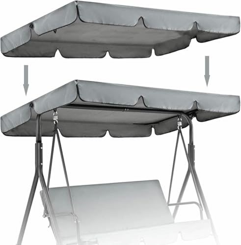 Wasserdichte, UV-beständige Hollywoodschaukel-Abdeckung – Outdoor-Hängematte für Garten, Terrasse oder Deck – verbesserter Schutz und langlebige Nutzung von Generisch