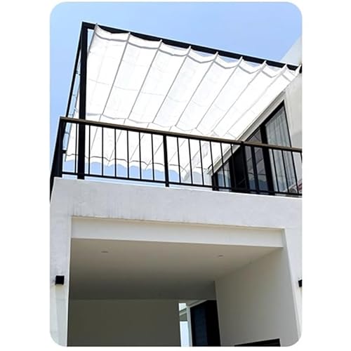 Wasserdichte, einziehbare Pergola-Ersatz-Markisenabdeckung – UV-blockierendes Schiebe-Draht-Segel für Terrasse, Hinterhof und Deck – regenfester Outdoor-Sonnenschutz Wasserdichte, einziehbare Pergola-Ersatz-Markisenabdeckung – UV-blockierendes Schiebe-Draht-Segel für Terrasse, Hinterhof und Deck – regenfester Outdoor-Sonnenschutz von Generisch