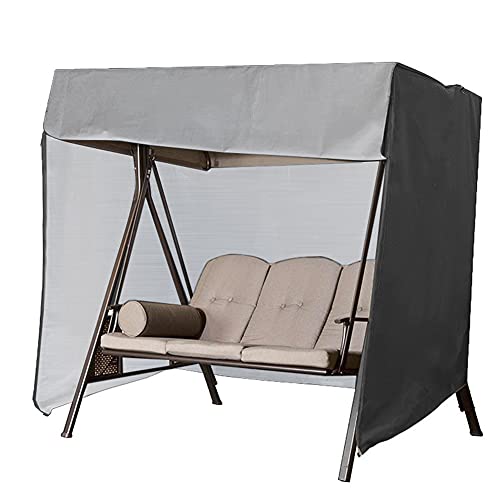 Wasserdichte 3-Sitzer Gartenschaukel Abdeckung Windabweisend Reißfest 2-Sitzer Option verfügbar Schwarz 160x120x170cm - Langlebiger Outdoor Möbel Schutz Wasserdichte 3-Sitzer Gartenschaukel Abdeckung Windabweisend Reißfest 2-Sitzer Option verfügbar Schwarz 160x120x170cm - Langlebiger Outdoor Möbel Schutz von Generisch
