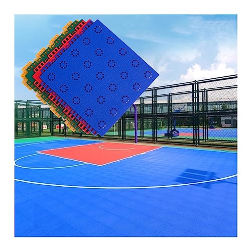 Wasserdichte Basketballplatz-Fliesen, modulare ineinandergreifende selbstentleerende Anti-Rutsch-Matte Wasserdichte Basketballplatz-Fliesen, modulare ineinandergreifende selbstentleerende Anti-Rutsch-Matte von Generisch