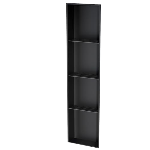 Wasserdichte Einbaudusche Edelstahl Badezimmer Aufbewahrung eingebetteter Toilettenpapierhalter Dekorative Aufbewahrungsschränke mit Leitplanke für Küche & Wohnzimmer Wasserdichte Einbaudusche Edelstahl Badezimmer Aufbewahrung eingebetteter Toilettenpapierhalter Dekorative Aufbewahrungsschränke mit Leitplanke für Küche & Wohnzimmer von Generisch