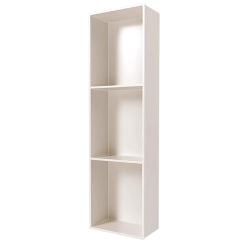 Wasserdichte Einbaudusche – rechteckiges Aufbewahrungsregal für Shampoo und Seife, mattes Weiß, Badezimmer-Nizer mit Toilettenpapierhalter (28 x 9 cm) von Generisch