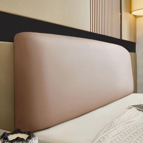 Wasserdichte Kopfteilabdeckung, universeller Kunstleder-Schutz für Doppel-/Einzelbetten, Khaki, stilvoll und langlebig, perfektes Schlafzimmer-Accessoire Wasserdichte Kopfteilabdeckung, universeller Kunstleder-Schutz für Doppel-/Einzelbetten, Khaki, stilvoll und langlebig, perfektes Schlafzimmer-Accessoire von Generisch