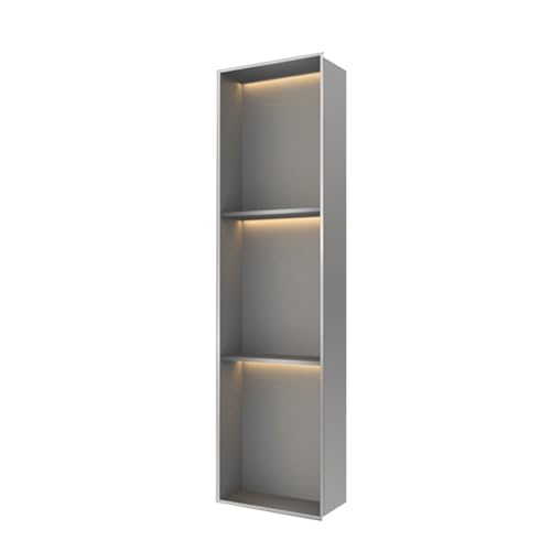 Wasserdichte LED-Duschablage aus Edelstahl – Einbau-Badezimmer-Wandregal, modernes Design für nized Shower Essentials Wasserdichte LED-Duschablage aus Edelstahl – Einbau-Badezimmer-Wandregal, modernes Design für nized Shower Essentials von Generisch